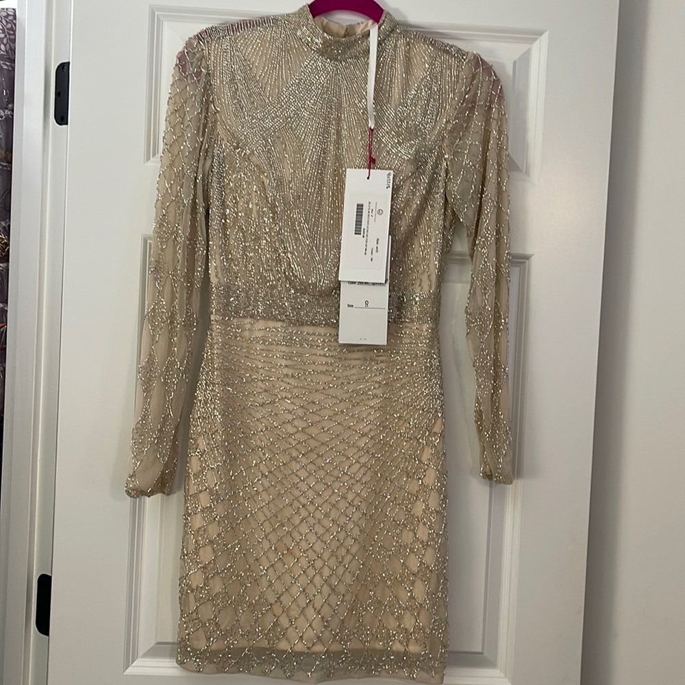 Beaded Primavera Dress